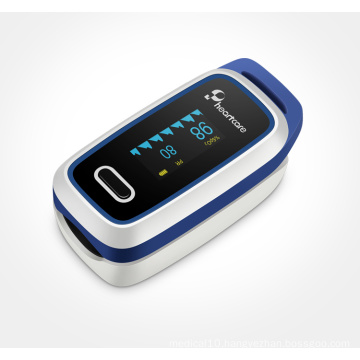 Finger clip pulse oximeter